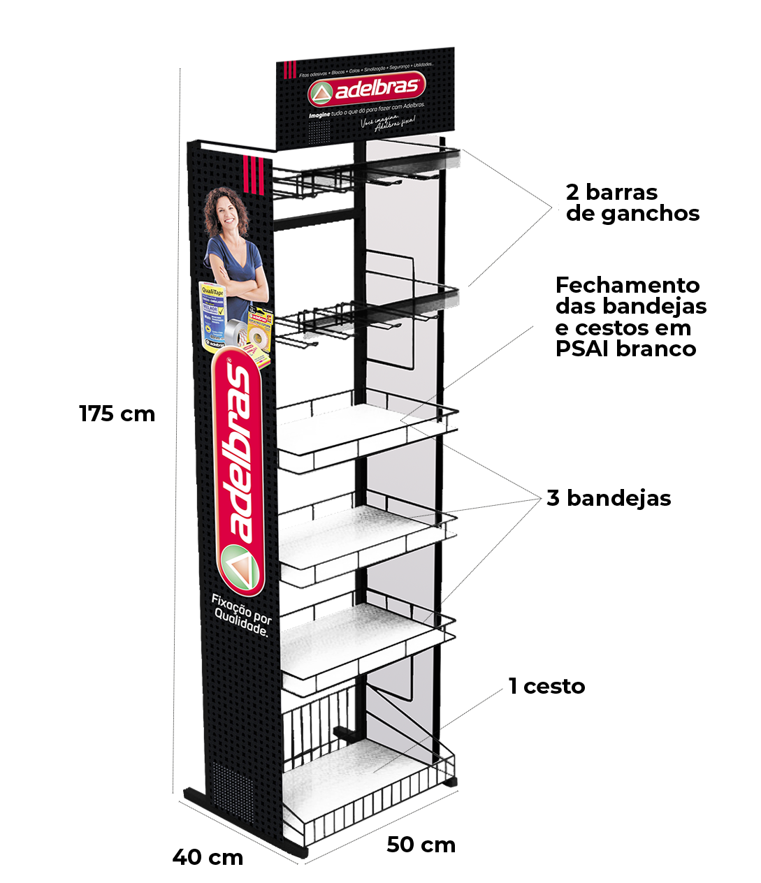 Display de chão<br/>
<h2>Floor Display</h2>